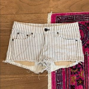 Rag and bone cut off shorts